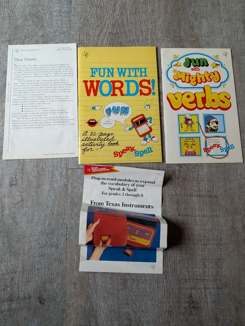 Vintage Speak & Spell by Texas Instruments Complete Tested And Working 80's